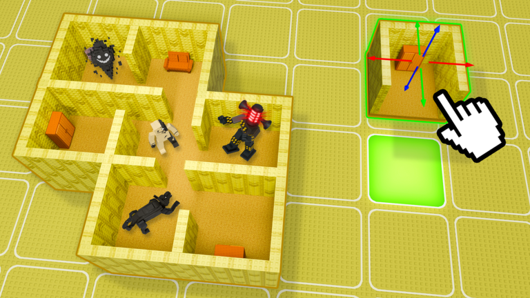 Build Your Backrooms gameplay screenshot